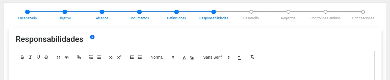 Responsabilidades