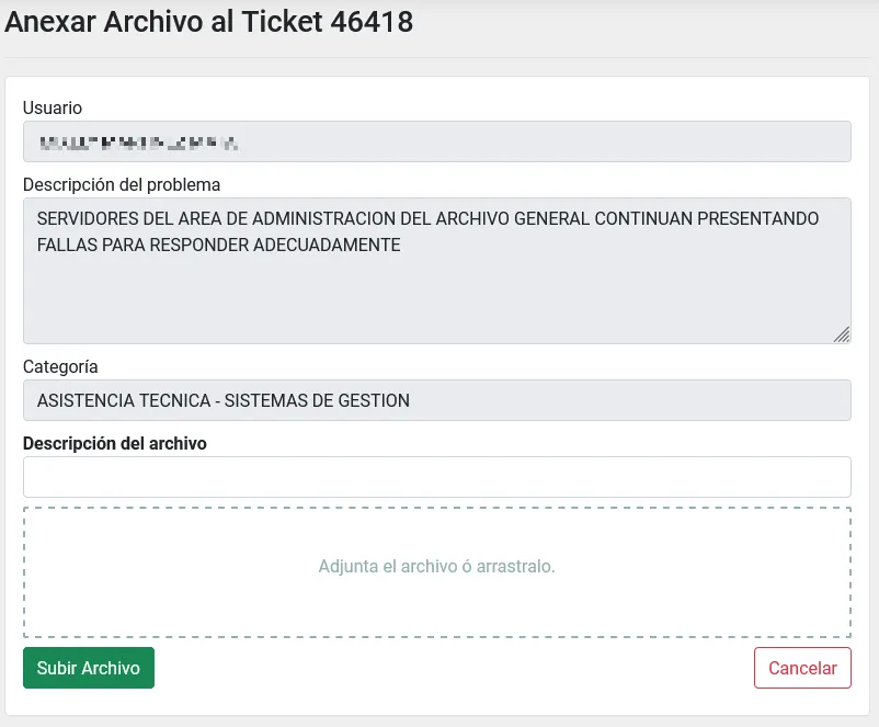 formulario adjuntar archivo