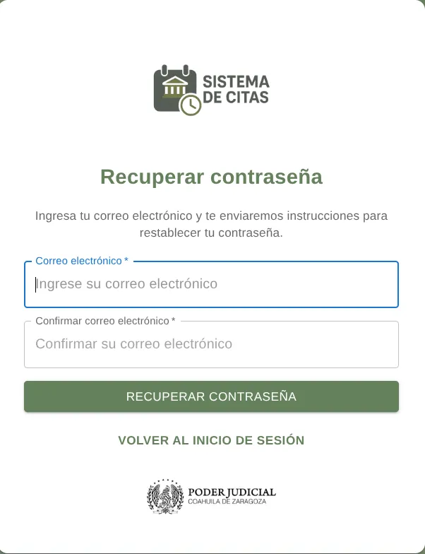 Recuperar contraseña